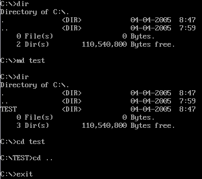 DOS Commands