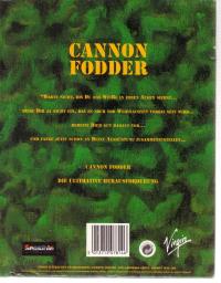 Box shot Cannon Fodder