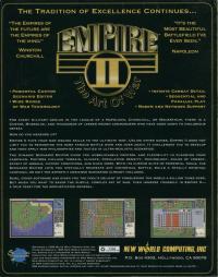 Box shot Empire II - The Art of War