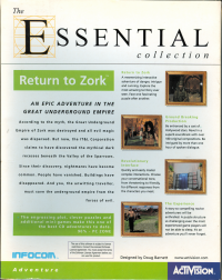 Box shot Return To Zork