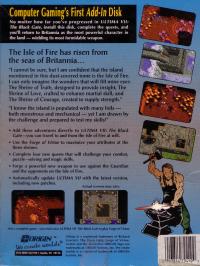 Box shot Ultima VII - Part 1 - The Black Gate