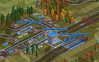 OpenTTD - Versão gratuita do jogo Transport Tycoon Deluxe