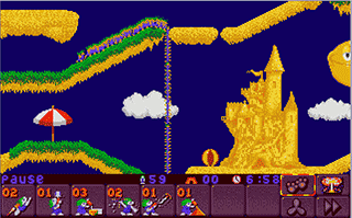 Download All New World of Lemmings (DOS) game - Abandonware DOS