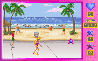 game barbie model